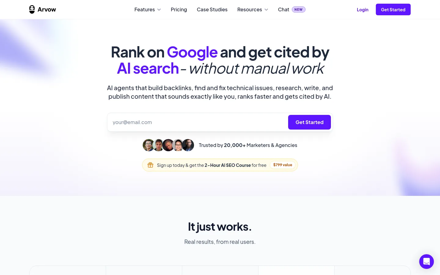 Rank on Google and get cited by AI search product